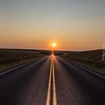 Tapeta na telefon droga w strone slonca