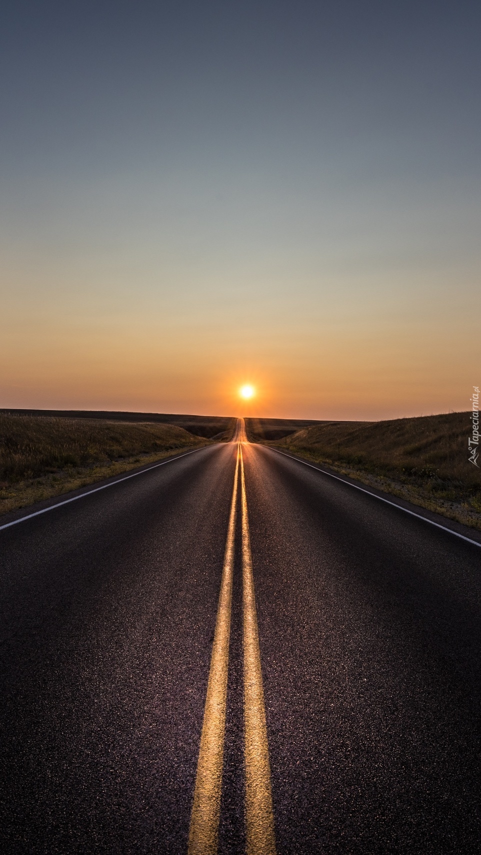 Tapeta na telefon droga w strone slonca