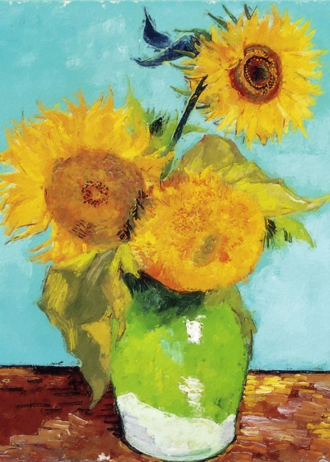 Van gogh sloneczniki b1 100x70cm obraz 436 b iext160860549