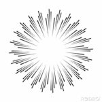 Wyciagnac promienie slonca rysunek liniowy 700